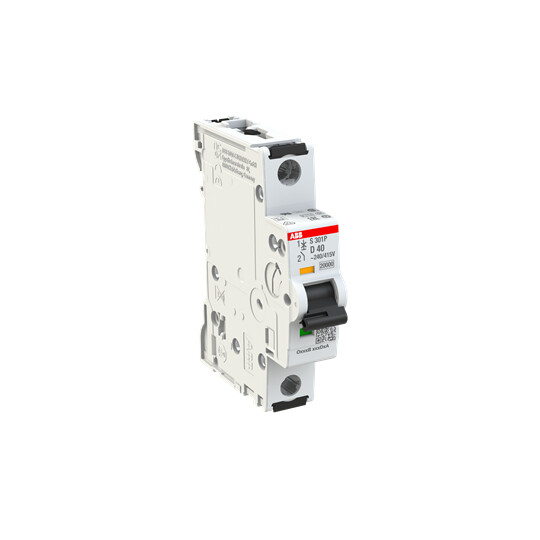 abb smart buildings Circuit breaker s300p 1-pole d-char. 40a