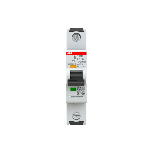 abb smart buildings Circuit breaker s300p 1-pole k-char. 13a
