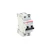 abb smart buildings Circuit breaker s300p 2-pole 1+n c-char. 1a