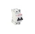 abb smart buildings Circuit breaker s300p 2-pole 1+n c-char. 2a