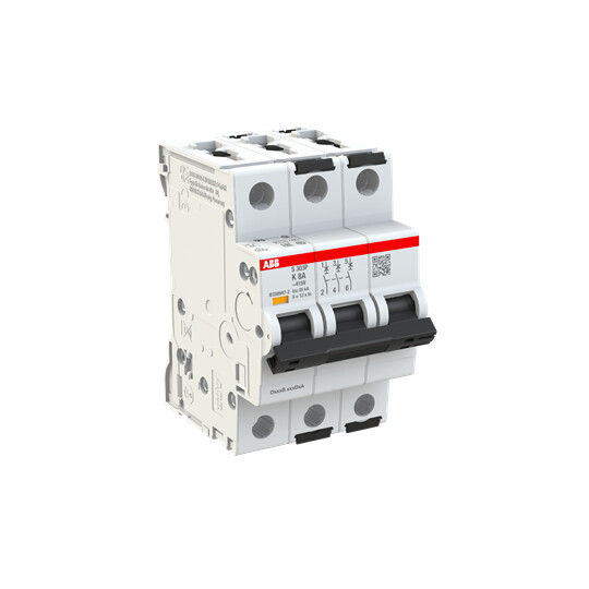 abb smart buildings Circuit breaker s300p 3-pole k-char. 8a