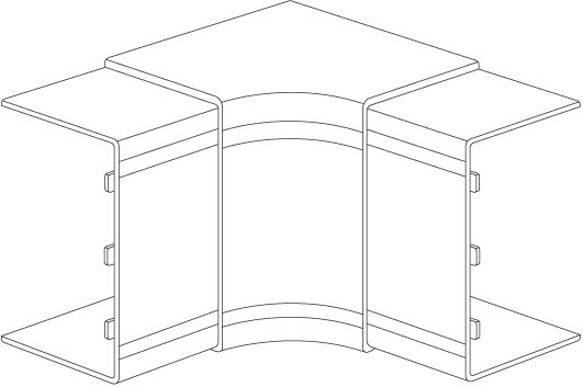 schneider electric Sisäkulma schneider tir4040 kanavaan valkoinen