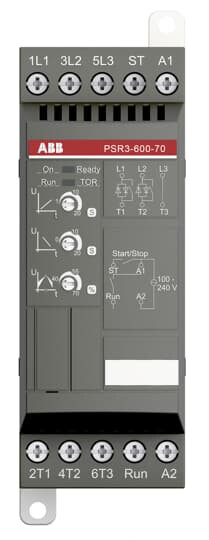 abb Mjukstartare psr3 1,5kw/400v 100-240vac