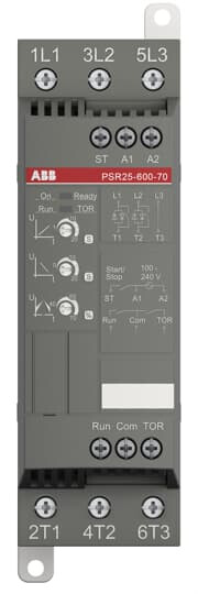 abb Soft starter psr25 11kw/400v 100-240vac