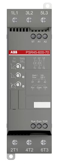 abb Mjukstartare psr45 22kw/400v 100-240vac
