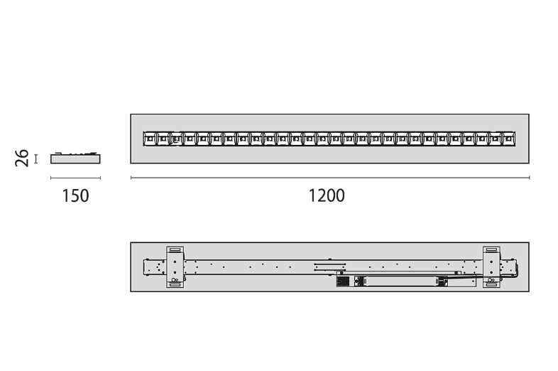 performance in lighting Pinta-asennusvalaisin flexiled 4sm23s/a840 wh lb