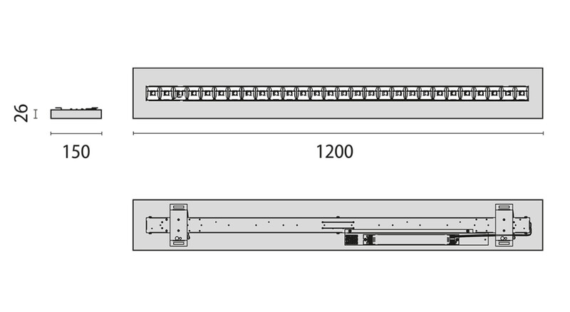 performance in lighting Pinta-asennusvalaisin flexiled 4sm30a/m840 wh lm