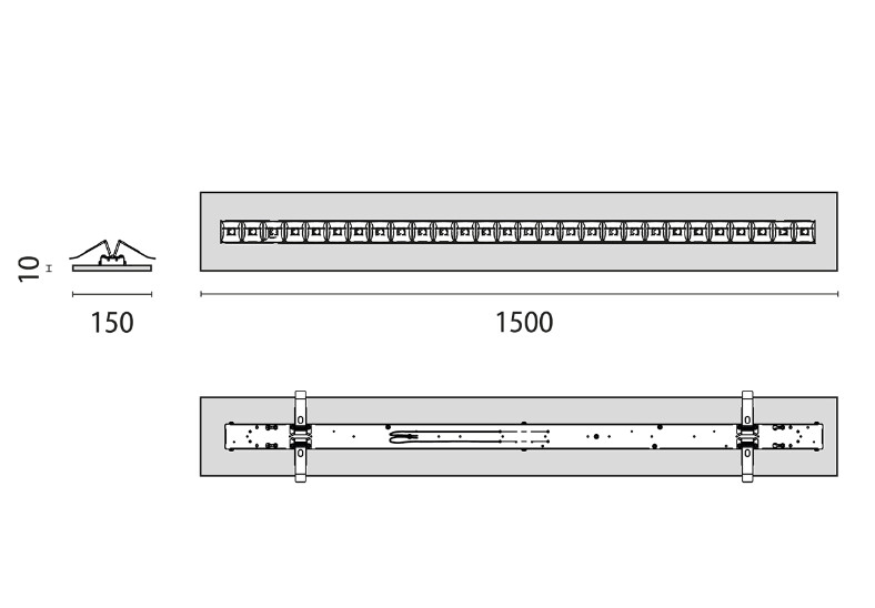 performance in lighting Uppoasennusvalaisin flexiled 5re28s/a840 wh lb