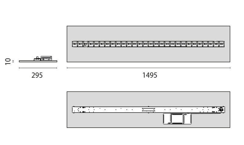 performance in lighting Uppoasennusvalaisin flexiled 5il28s/a840 wh lb