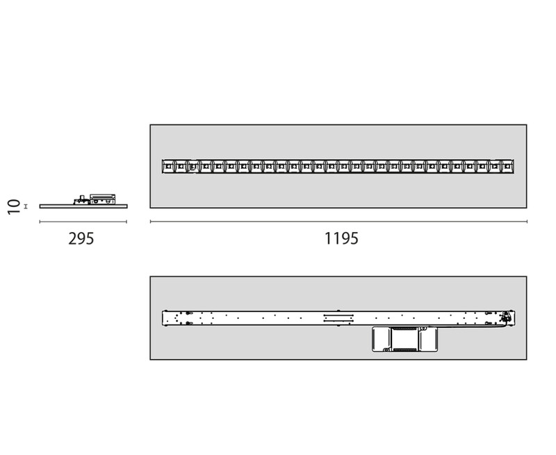 performance in lighting Uppoasennusvalaisin flexiled 4il23s/a840 wh lm
