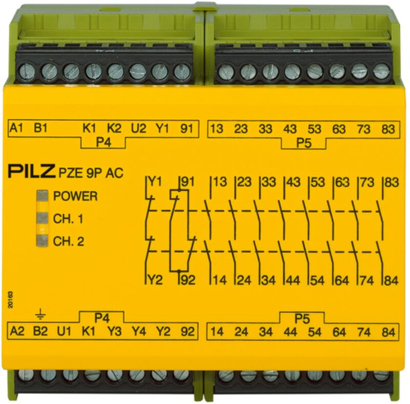 pilz Laajennusmoduuli pilz pze 9p 100-240vac ruuvil laaj