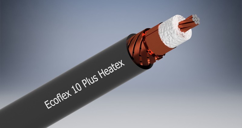 ANTENNIKAAPELI-HF TELE-TUKKU Ecoflex10 Plus Heatex 505m Cca
