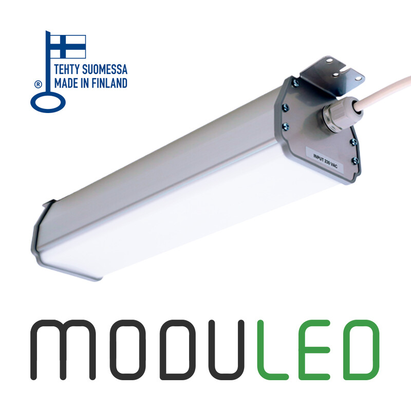 TEOLLISUUSVALAISIN SULJETTU MO MDL1201 IP65 13000LM107W PC DA