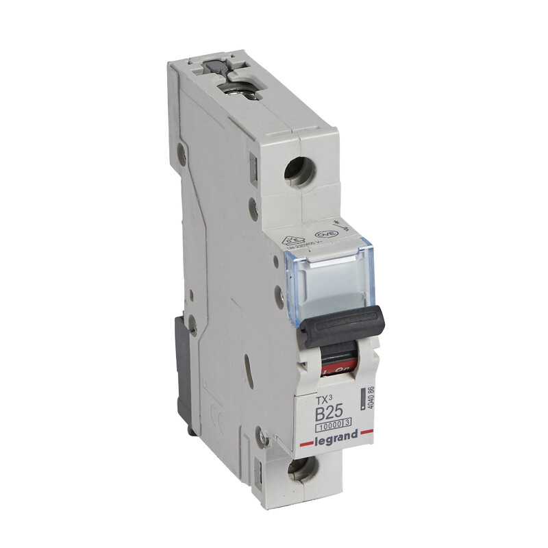 legrand Circuit breaker mcb 1-pole 10ka, b25