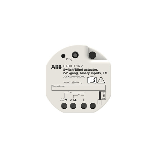 abb Output module knx 2x16a fm