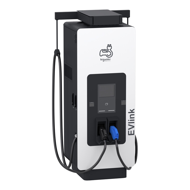 schneider electric Laddstation pro dc 180 kw dc, ccs2 + chademo