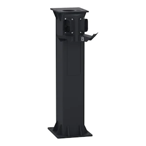 schneider electric Laddstation pro dc pedestal, 60kw dc, 1 m,ccs+cha