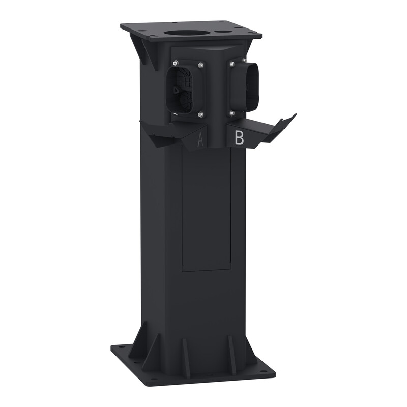RECHARGING STATION PRO DC PEDESTAL, 60KW 0.75M, CCS2+CHA
