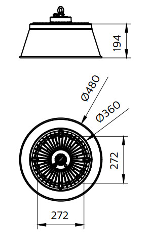 philips Mekaaninen lisätarvike ledinaire by021z g2 alu
