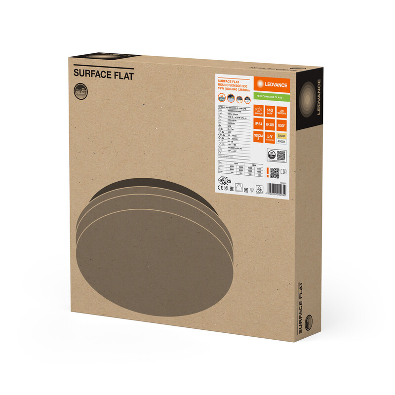 ledvance Pinta-asennusvalaisin surface pfm ip54 flrd 330 19w cct ml s