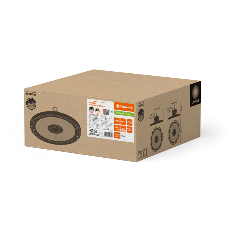 ledvance Syväsäteilijä high bay pfm ip66 26klm 150w/840 110d ml