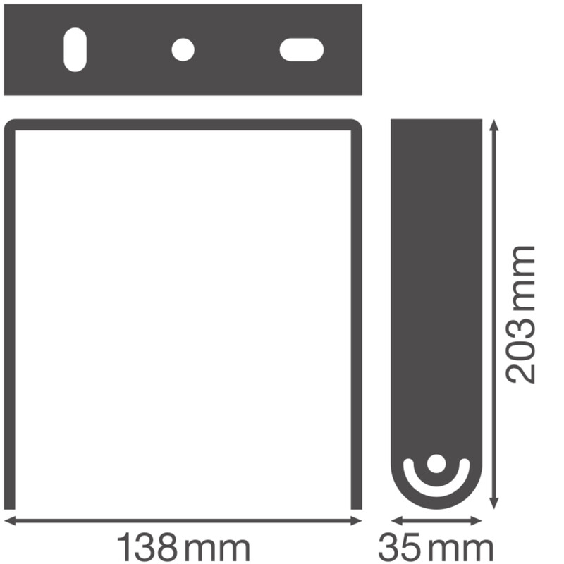 ledvance Mech. access. high bay pfm bay pfm bracket