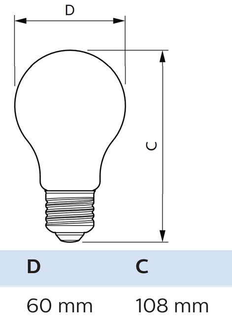 philips Led-standardlampa e27 927 1521lm 100w=11w a60 cl