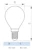 philips Led-klotlampa e14 927 470lm 40w=3.4w p45 fr