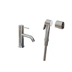 WASHBASIN MIXER LAPETEK LETOS-B, BIDETTE CHROME