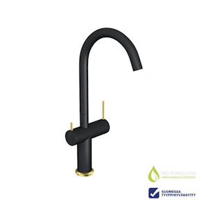 lapetek Kitchen mixer lapetek roundpin-a, bl/gold+dishwash