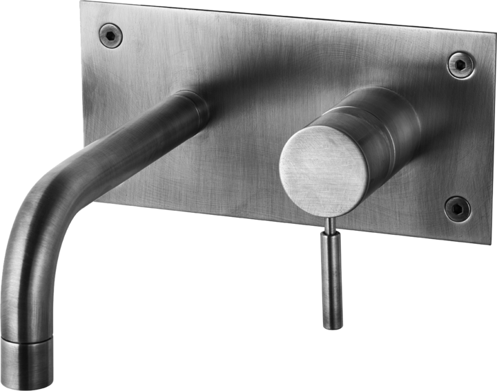 BUILT-IN-BA-FAUCET TAPWELL BOX006 BRUSHED BLACK CHROME