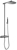 tapwell Sadesuihkujärjestelmä tapwell tvm300 brushed black chrome