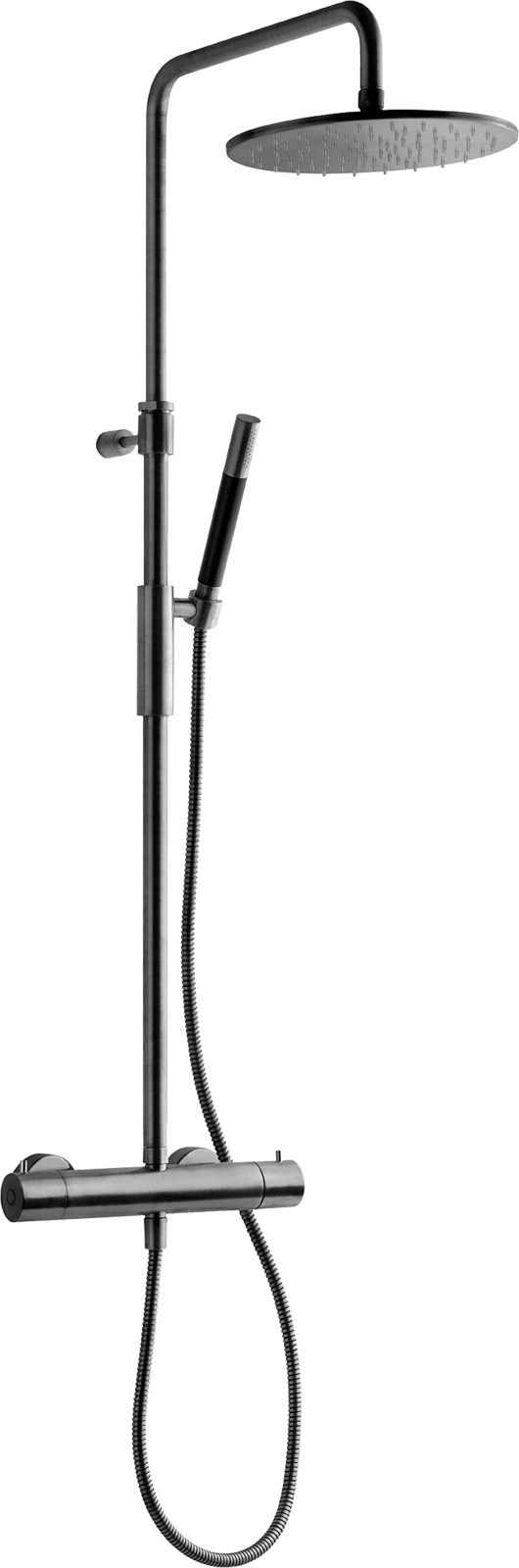 SADESUIHKUJÄRJESTELMÄ TAPWELL TVM7200 BRUSHED BLACK CHROME