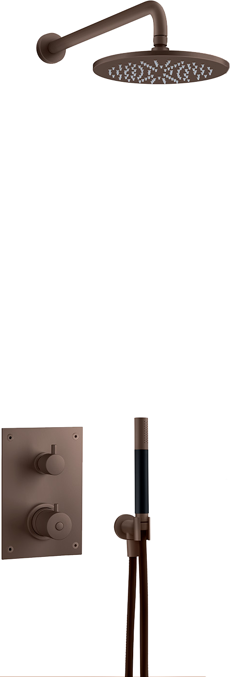 tapwell Inbygg-dusch tapwell box7268 ed2 bronze