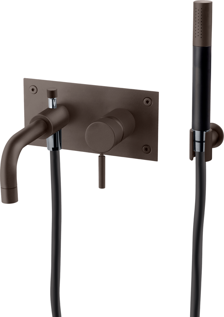 BUILT-IN-BATHTUB-FAUCE TAPWELL BOX026 BRONZE