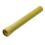 pipelife Kabelskyddrör pvc gul 160x6,2 6m med tätning