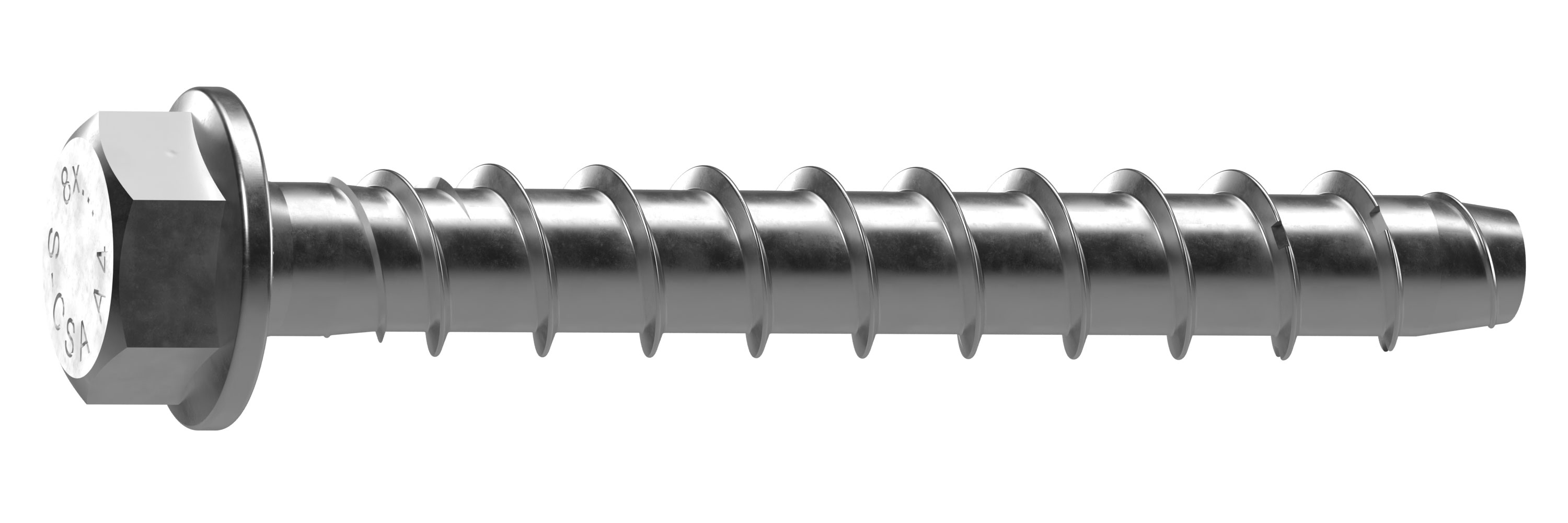 sormat Conc screw sor s-csa hex a4 8x55/5 sw13 a4 50pcs