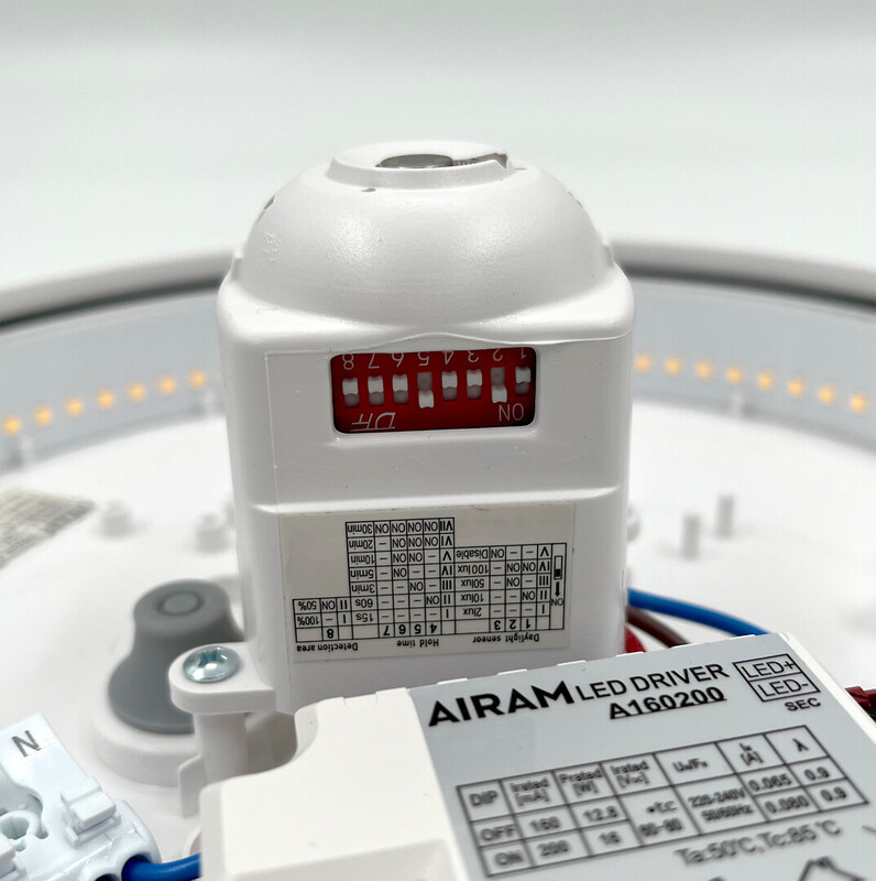 airam Sensorarmatur sono ip54 13w/835 pir/ms pco wh