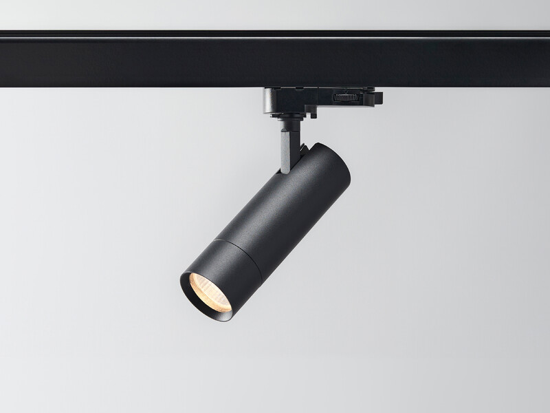 hide-a-lite Spotlight optic track ip20 390lm 5,4w 27/3k bl dim