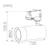 hide-a-lite Kohdevalaisin optic track ip20 680lm 9,3w tune bl dim