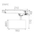 hide-a-lite Spotlight vision track ip20 1800lm 44ast tw rgb vi