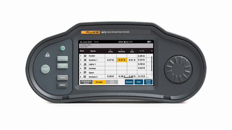 fluke Sähköasennustesteri fluke eprod 1672 sch
