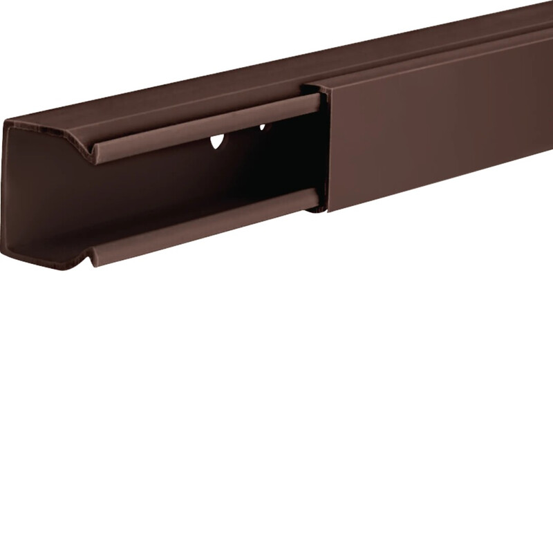 FEEDING TRUNKING LF 25X25 BROWN