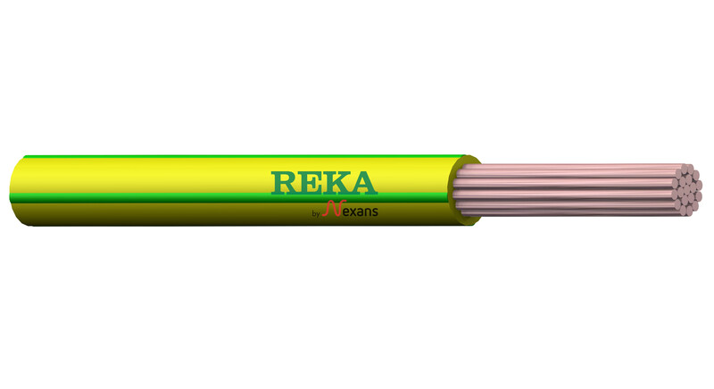 reka by nexans Installation lead mk 35 yellow/green