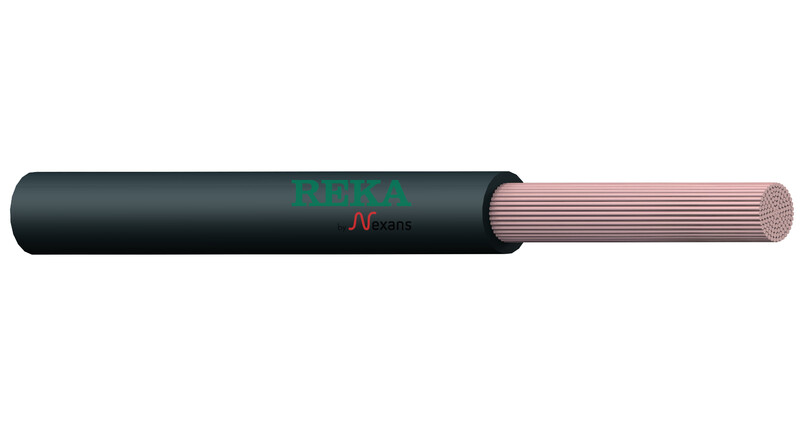 reka by nexans Installationsledning mkem 16 svart