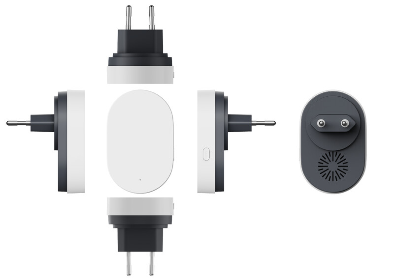 woox Dörrklocka wifi doorbell white