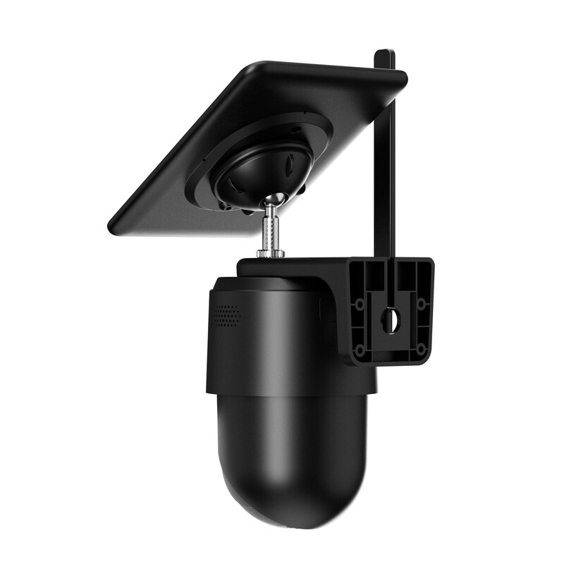 woox Kamera-ip-finnsat ptz 4g kamera ja aurinkopan.