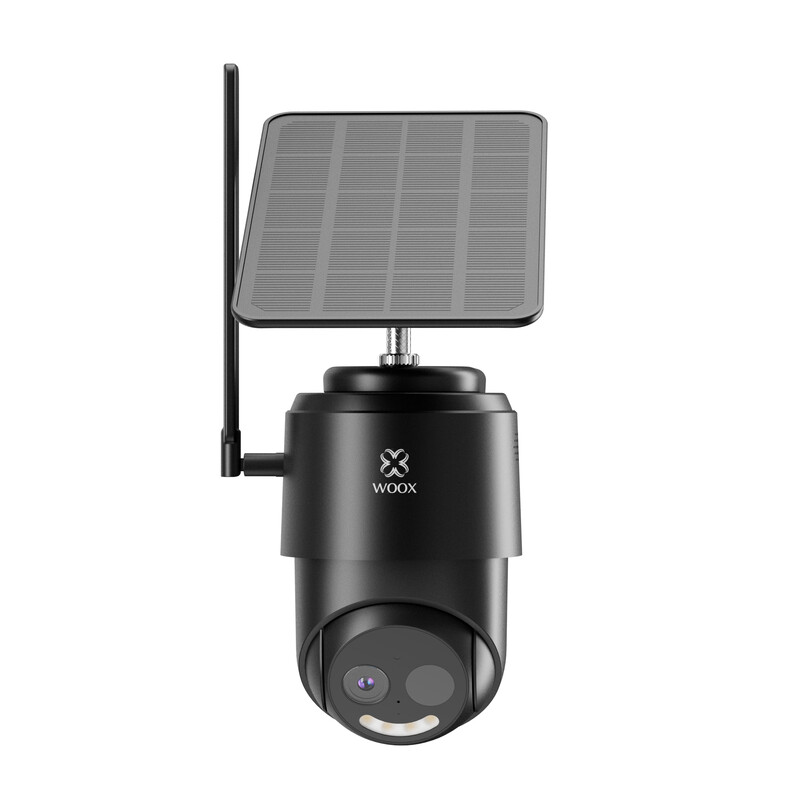 woox Kamera-ip-finnsat ptz 4g kamera ja aurinkopan.