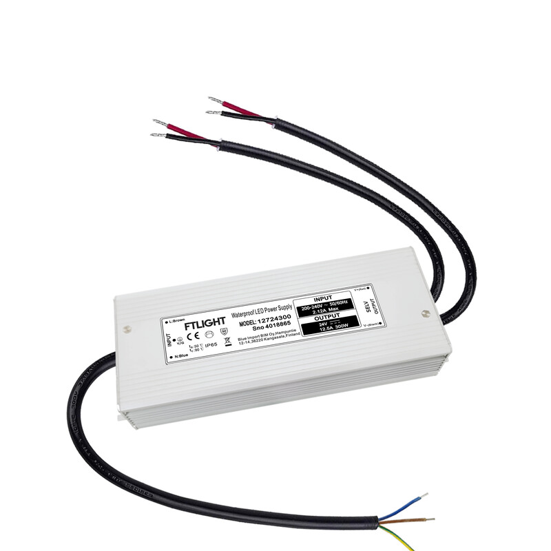 ELEKTRONINEN LIITÄNTÄLAITE 300W, 24V DC, IP65