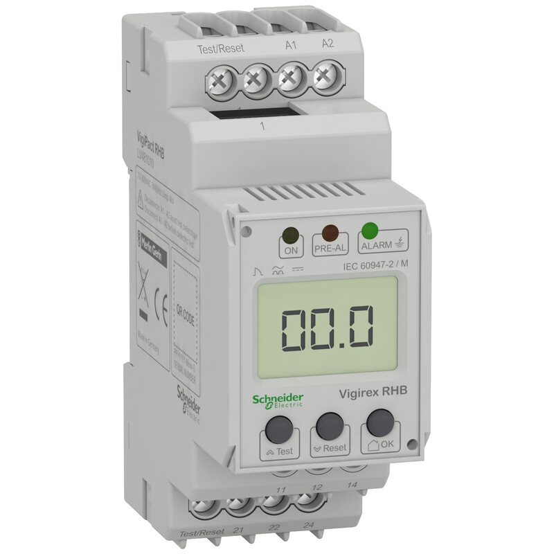 schneider electric Control relay current vigipact rhb earth leakage relay b-type